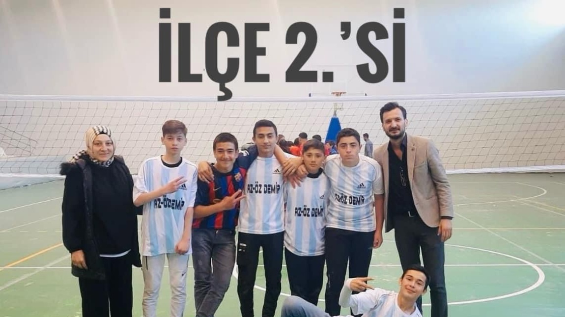Okulumuz Voleybol Takımımız İlçe 2.'si Oldu