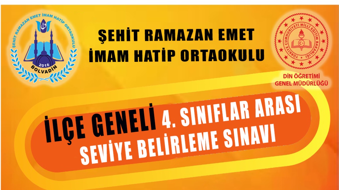 İlçe Geneli 4. Sınıflar Seviye Belirleme Sınavı 8 Haziran'da Yapılacak